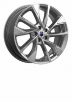 Диск КиК Роквуд 7x17 5x114,3 ET 37 Dia 66,6 (Антрацит)
