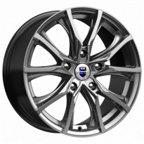 Диск КиК Твист 7,5x17 5x108 ET 32 Dia 67,1 (Дарк Платинум)