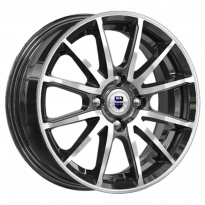 Диск КиК Квант (КС960-00) 5,5x14 4x98 ET 35 Dia 58,5 (Алмаз Чёрный)