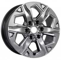 Диск КиК Тейт 7,5x17 6x139,7 ET 42 Dia 75,1 (Дарк Платинум)