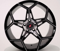 Диск Inforged IFG40 9,5x19 5x112 ET 42 Dia 66,6 (Black Machined)