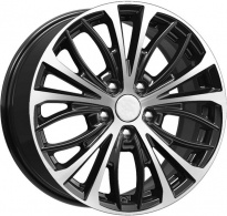Диск КиК КС873 7,5x17 5x114,3 ET 50 Dia 67,1 (Алмаз Чёрный)