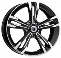Диск КиК Karrera Light 7x18 5x108 ET 45 Dia 67,1 (Алмаз Чёрный)