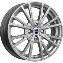 Диск КиК Меандр (КС879-02) 6x16 4x100 ET 40 Dia 67,1 (Сильвер)