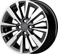 Диск КиК Эрман 6,5x16 4x100 ET 40 Dia 67,1 (Алмаз Чёрный)