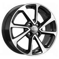 Диск КиК КС581 6x15 4x100 ET 46 Dia 54,1 (Алмаз Чёрный)