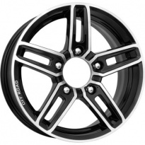 Диск КиК Дон 6,5x16 5x139,7 ET 40 Dia 98 (Алмаз Чёрный)