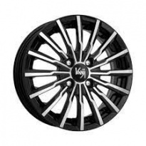 Диск КиК Акцент 7x17 5x114,3 ET 45 Dia 66,1 (Алмаз Чёрный)