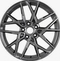 Диск КиК Вудроф 7x18 5x110 ET 40 Dia 65,1 (Дарк Платинум)