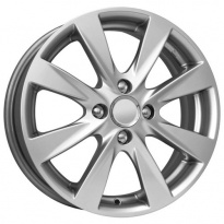 Диск КиК КС581 6x15 4x100 ET 46 Dia 54,1 (Сильвер)