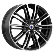 Диск КиК Эрфурт 7x17 4x100 ET 45 Dia 67,1 (Алмаз Чёрный)
