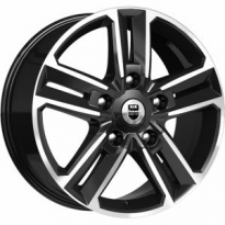 Диск КиК Backfire 8x18 5x114,3 ET 50 Dia 67,1 (Алмаз Чёрный)