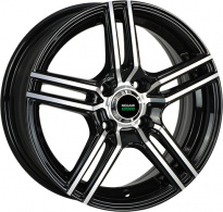 Диск Megami MGM-1 6x15 4x98 ET 35 Dia 58,6 (BKF)