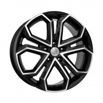 Диск КиК Пандора (КС466-11) 8,5x19 5x114,3 ET 45 Dia 67,1 (алмаз черный)