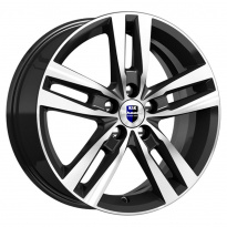 Диск КиК Rassvet 6,5x16 5x112 ET 46 Dia 57,1 (Алмаз Чёрный)
