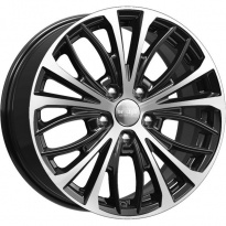 Диск КиК КС873 7,5x17 5x114,3 ET 46 Dia 67,1 (Алмаз Чёрный)