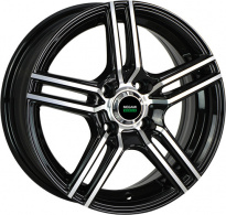 Диск Megami MGM-1 6x15 4x100 ET 46 Dia 54,1 (BKF)