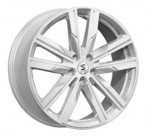 Диск КиК КР014 8x20 5x108 ET 45 Dia 63,35 (Elite Silver)