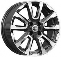 Диск КиК КС1026 (ZV 16 Rio) 6,5x16 4x100 ET 46 Dia 54,1 (Алмаз Чёрный)