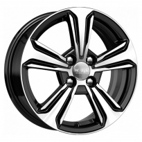Диск КиК Hyundai Solaris (КС777) 6x15 4x100 ET 46 Dia 54,1 (Алмаз Чёрный)
