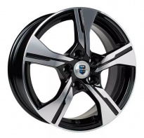 Диск КиК КС1053 (ZV16 Q3 8U) 6,5x16 5x112 ET 33 Dia 57,1 (Алмаз Чёрный)