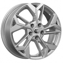 Диск КиК КС1062 (ZV 17 Creta) 6,5x17 5x114,3 ET 45 Dia 67,1 (Сильвер)