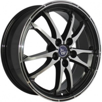Диск YST X-24 7x18 5x114,3 ET 50 Dia 67,1 (BKFPL) Дефект