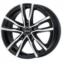 Диск MAK Milano 8x17 5x114,3 ET 50 Dia 76 (Black Mirror)