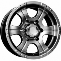 Диск КиК Байконур 8x16 6x139,7 ET 0 Dia 108,5 (антрацит)