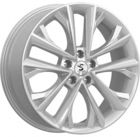 Диск КиК КР012 7x18 5x114,3 ET 40 Dia 64,1 (Сильвер)