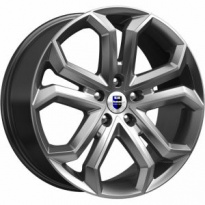 Диск КиК Пандора 8,5x19 5x120 ET 42 Dia 67,1 (Дарк Платинум)