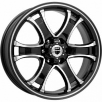 Диск КиК Балеар (КС727) 7,5x18 6x114,3 ET 38 Dia 67,1 (Алмаз Чёрный)