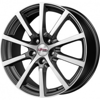 Диск iFree Big Byz 7x17 5x112 ET 42 Dia 66,6 (Блэк джек)