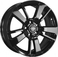Диск Khomen Wheels KHW1704 6,5x17 4x98 ET 38 Dia 58,6 (BLK)