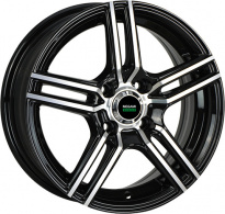 Диск Megami MGM-1 6x15 4x100 ET 36 Dia 60,1 (BKF)